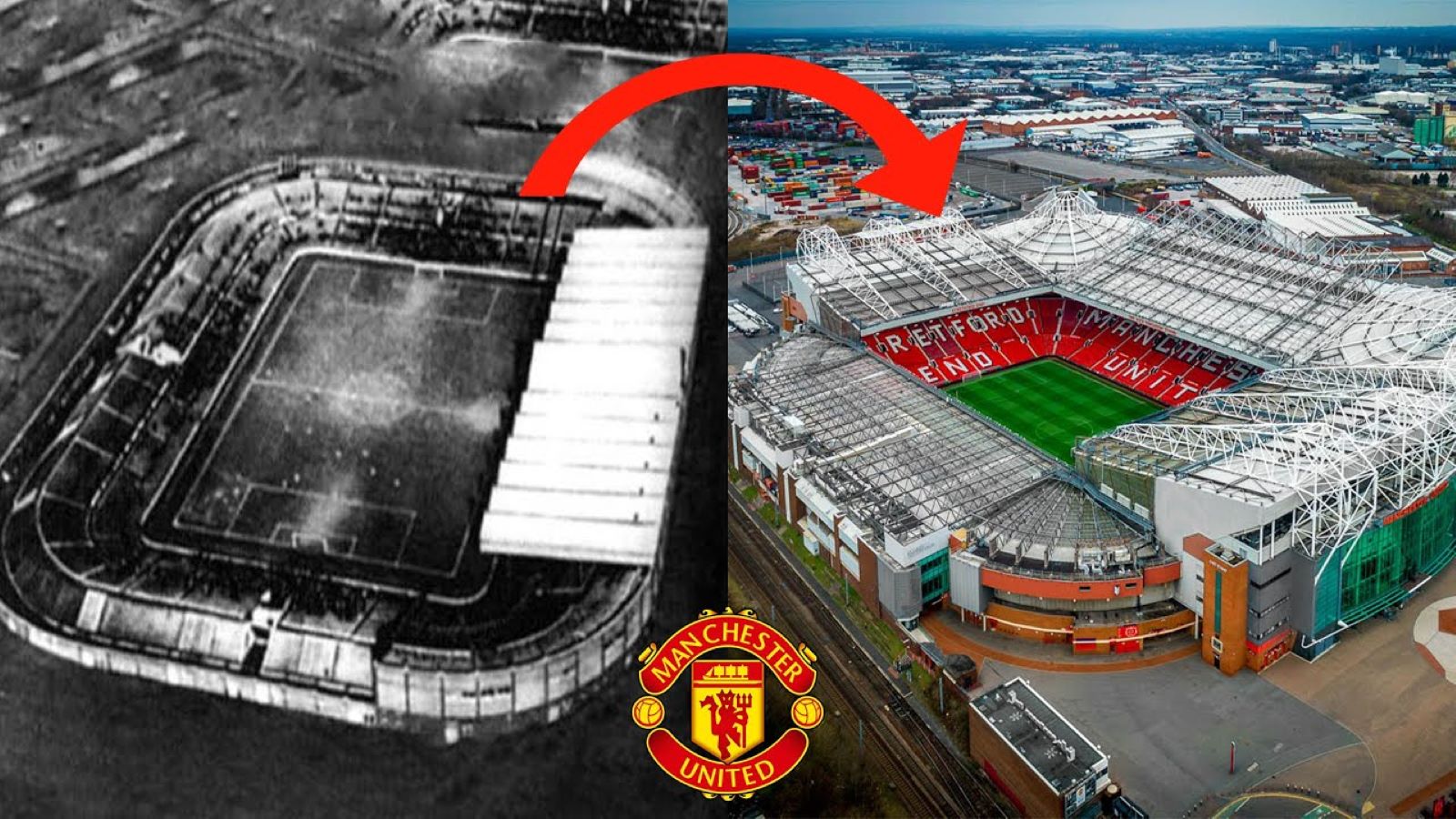 19 lutego 1910 roku otwarto stadion Old Trafford