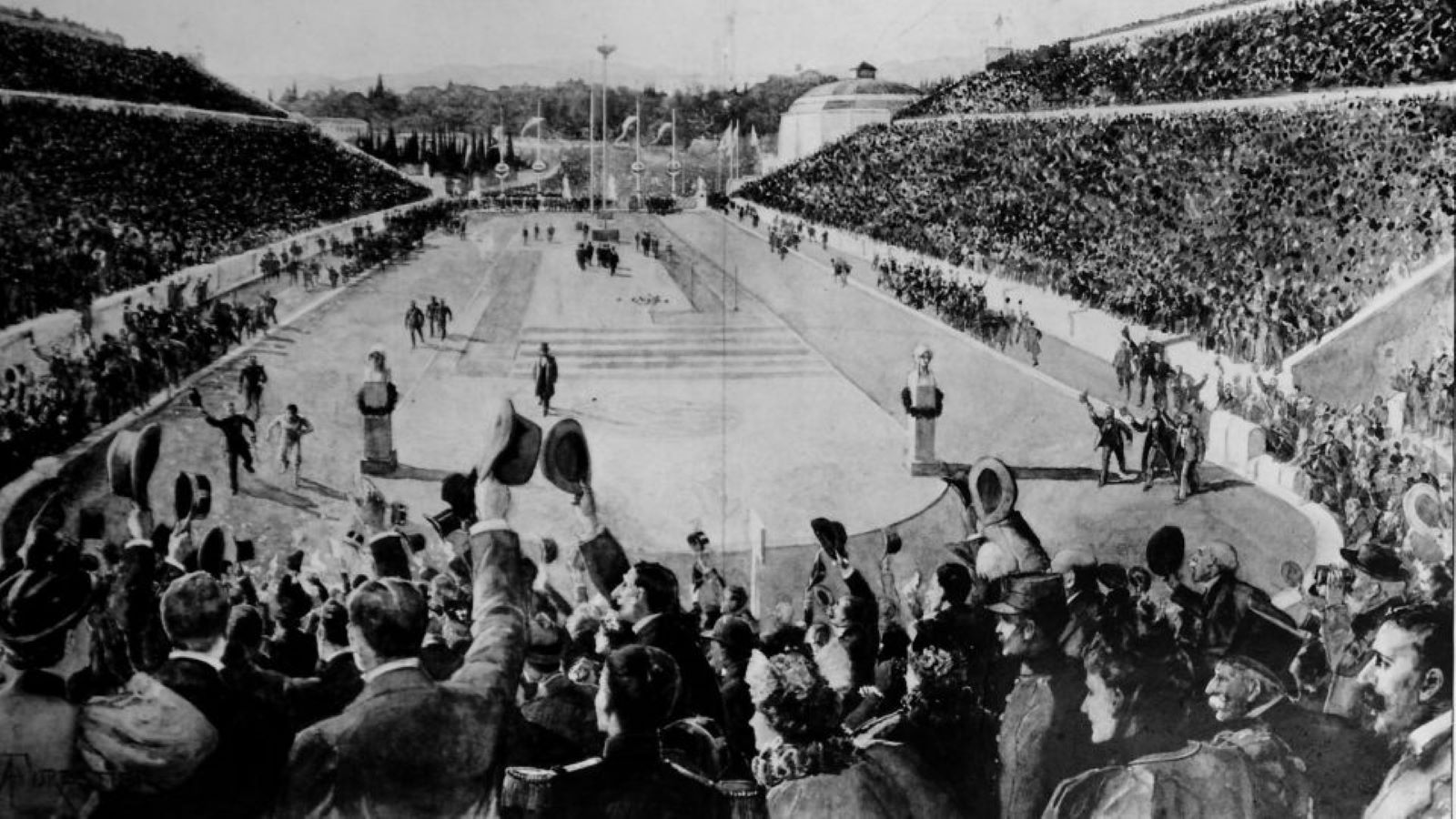 6 kwietnia 1896 roku odbyły się Igrzyska Olimpijskie w Atenach.