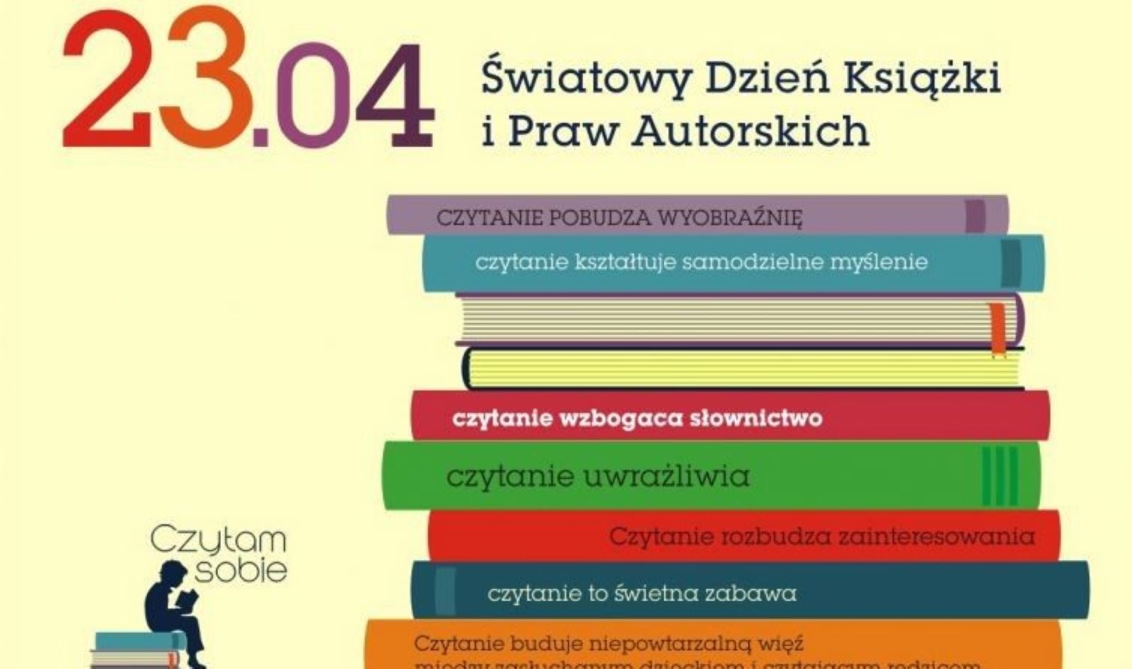 23 kwietnia 1995 roku ustanowiono Światowy Dzień Książki i Praw Autorskich