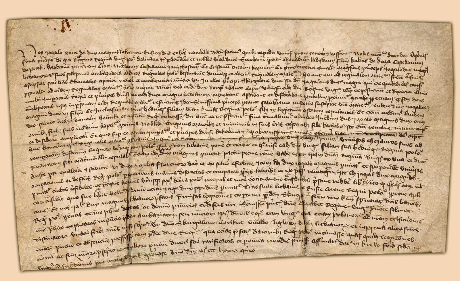 14 sierpnia 1385 roku zawarto układ w Krewie
