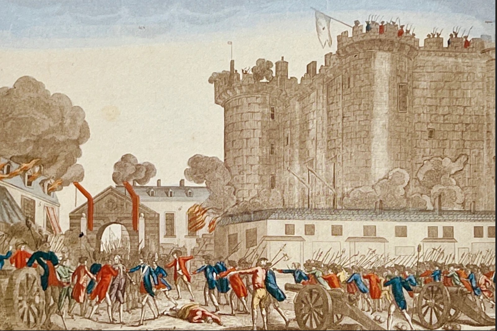 14 lipca 1789 roku zdobyto Bastylię